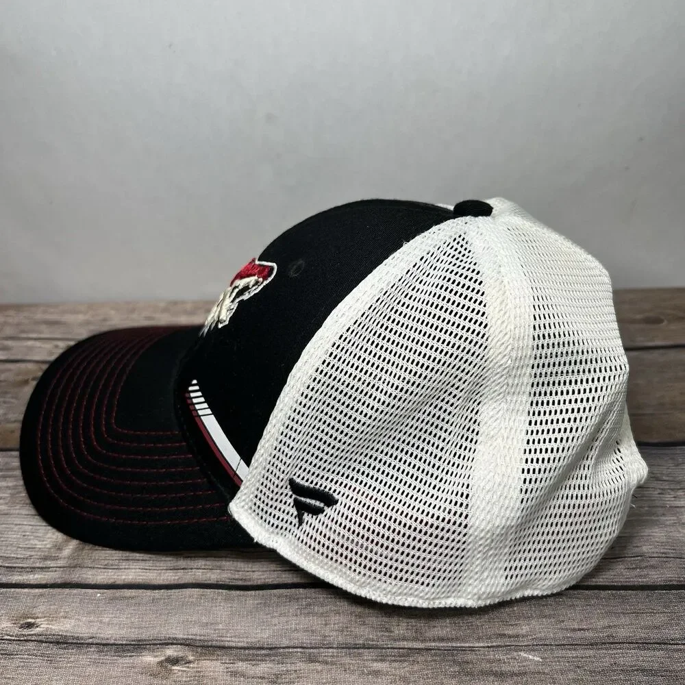 Arizona Coyotes Fanatics Snapback Trucker Hat Cap Black Embroidered Mesh OSFA